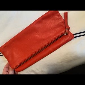 Banana Republic Leather Clutch